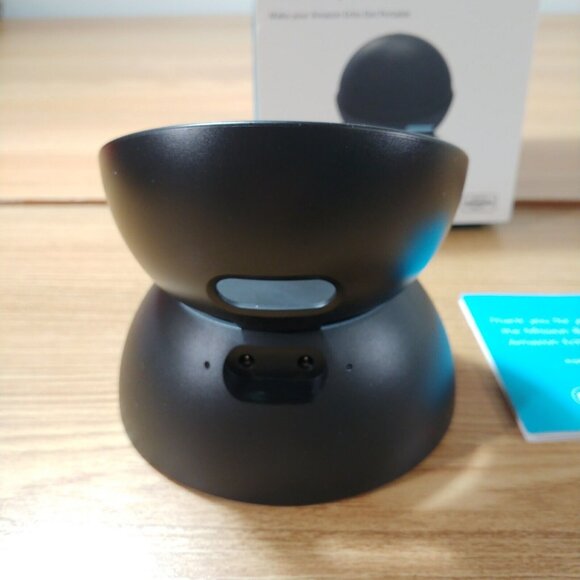 NEW Mission Battery Base For Amazon Echo Dot (Black) 4th Generation - Picture 3 of 6